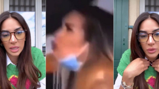 Marwa, fortement alcoolis&eacute;e en rentrant de soir&eacute;e, insulte un chauffeur Uber : la vid&eacute;o fait le tour du web. (Screenshots Instagram)