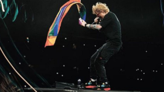 Ed Sheeran sera en concert &agrave; l'Accor Arena pour la promotion de son nouvel album (Screenshoot Instagram @teddysphotos)