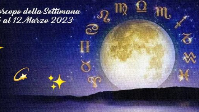 L'oroscopo della settimana dal 6 al 12 marzo 2023.