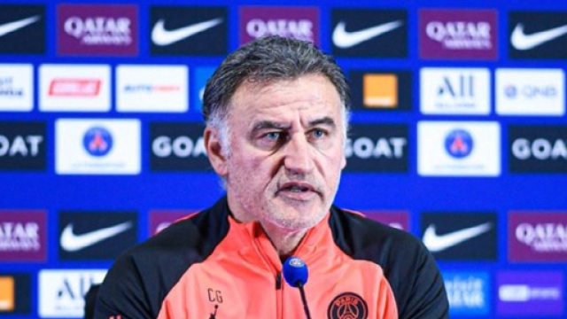 Christophe Galtier, le coach du PSG (capture Twitter @Actu Foot)