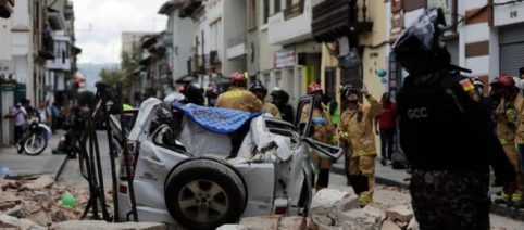 Un tremblement de terre en Equateur rappelle la tragédie de 2016, une quinzaine de morts à déplorer