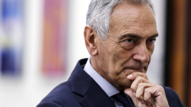 Gabriele Gravina, presidente della Figc.