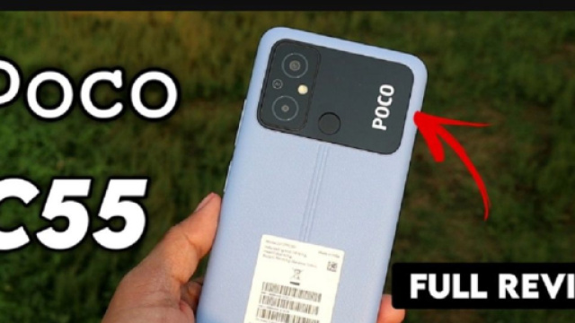 Le POCO C55 affiche un &eacute;cran HD+ de 6,7 pouces (Screenshoot Twitter @Rohitbhakat01)