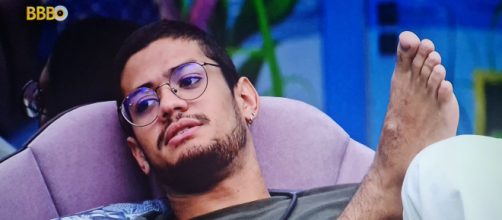 Gabriel Santana &eacute; o eliminado da semana, com 56,45% dos votos (Reprodu&ccedil;&atilde;o/TV Globo)