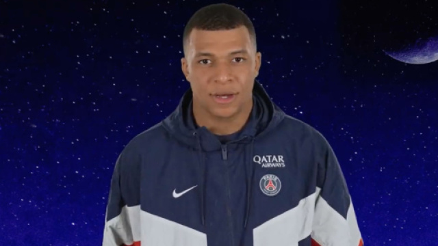 Kylian Mbapp&eacute; star du projet du PSG depuis quelques mois. (screenshot Twitter - @PSG_arab)