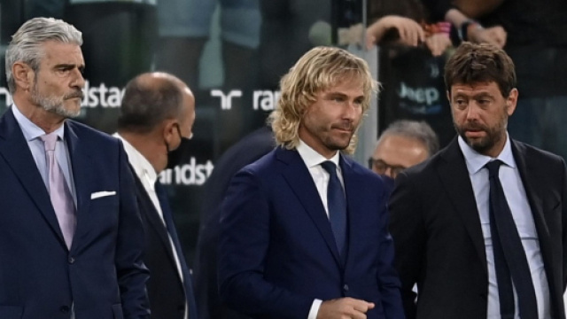 Nella foto l'ex dirigenza della Juve.