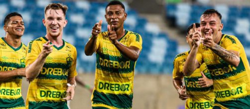 Cuiab&aacute; venceu o Am&eacute;rica (Reprodu&ccedil;&atilde;o/Twitter/@CuiabaEC)