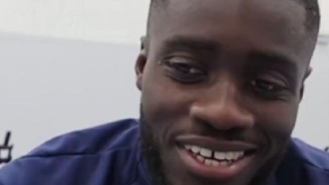 Dayot Upamecano en Bleu (capture Twitter @equipedefrance)