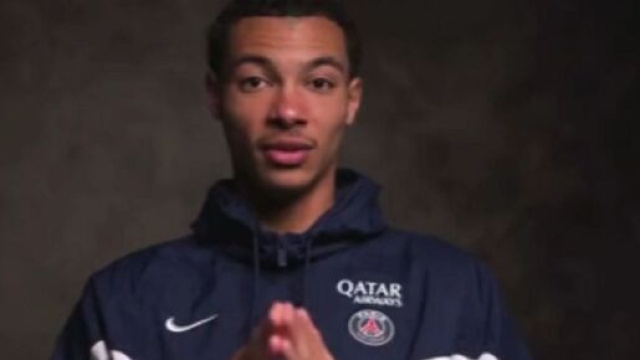 Hugo Ekitike sous les couleurs du PSG (capture Twitter @Raphinho__)