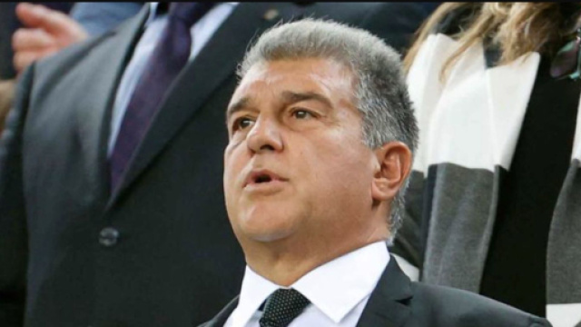 Johan Laporta, presidente del Barcellona.