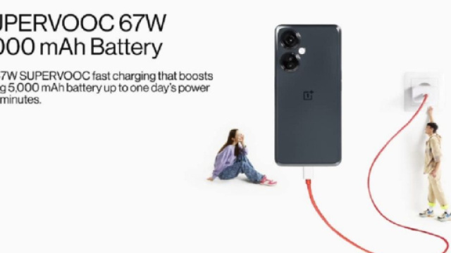 Le OnePlus CE 3 Lite embarquera une batterie de 5 000 mAh compatible avec la charge rapide &agrave; 67 W (Screenshoot Twitter @stufflistings)