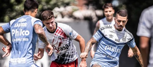 Santos far&aacute; primeiro jogo fora de casa (Reprodu&ccedil;&atilde;o/Twitter/@SantosFC)