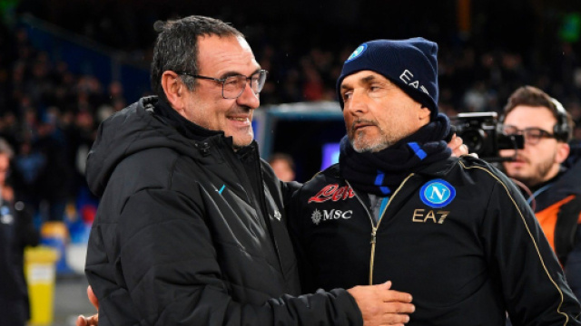 Napoli-Lazio 0-1: Sarri ferma Spalletti.