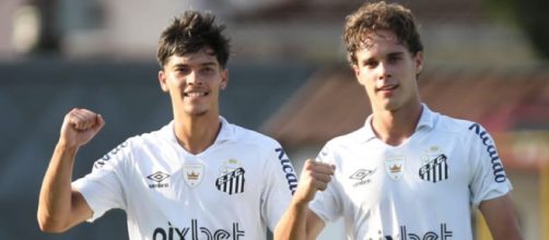 Santos venceu o Goi&aacute;s (Reprodu&ccedil;&atilde;o/Twitter/@SantosFC)