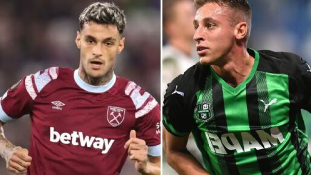 Derby di mercato tra Inter e Milan per Scamacca, la Juve sfida la Roma per Frattesi