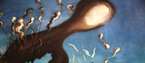 Detail of Dal&iacute;'s 'Visions of Eternity' (Image source: Fundaci&oacute; Gala-Salvador Dal&iacute;)