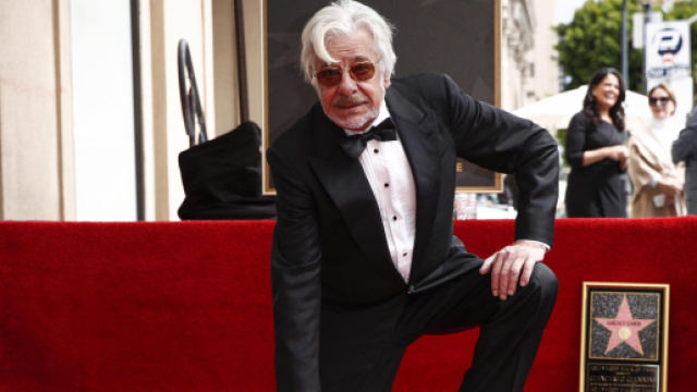 Giancarlo Giannini ha ricevuto la sua stella sulla Walk of Fame di Hollywood.