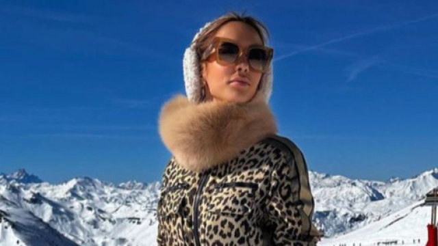 Hilona Gos en s&eacute;jour &agrave; Courchevel - Instagram @hilonagos_off