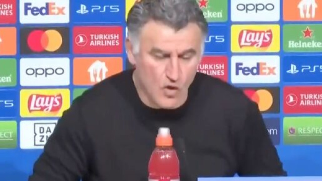 Christophe Galtier pourrait bient&ocirc;t quitter ses fonctions au PSG. (screenshot Twitter - @Bruno_Constant)