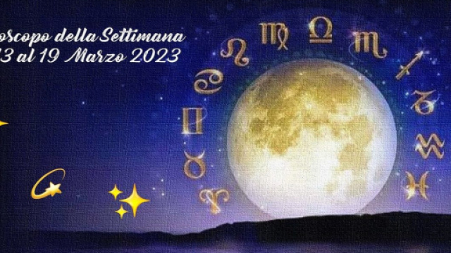 L'oroscopo della settimana dal 13 al 19 marzo 2023.