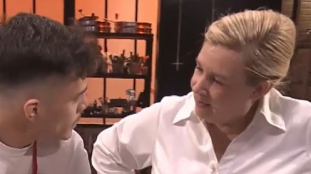 Top Chef : H&eacute;l&egrave;ne Darroze mijote sa 4&egrave;me victoire potentielle avec sa brigade cach&eacute;e (source: capture twitter @M6)