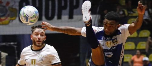 Pato empatou com o Corinthians (Reprodu&ccedil;&atilde;o/https://www.facebook.com/patofutsal)