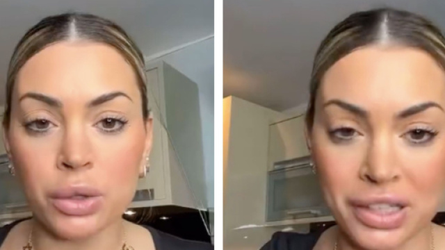 L'affrontement M&eacute;lanie Da Cruz - Samantha Peyton n'en finit plus. Source&nbsp;: screenshot Snapchat story @MelanieDaCruz