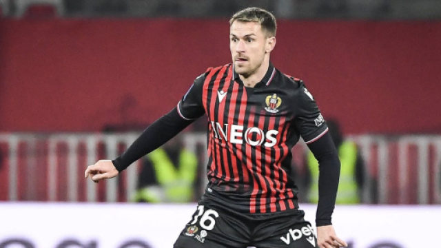 Aaron Ramsey, centrocampista del Nizza.