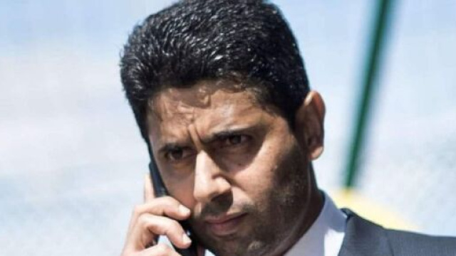 Nasser Al-Khela&iuml;fi, le pr&eacute;sident du PSG (capture Twitter @psgcommunity_)