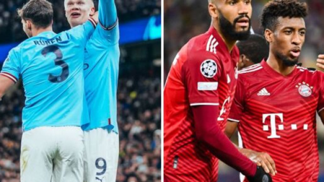 Screenshot de @FCBayern_French et @ManchesterCityFRA au 11/04/2023