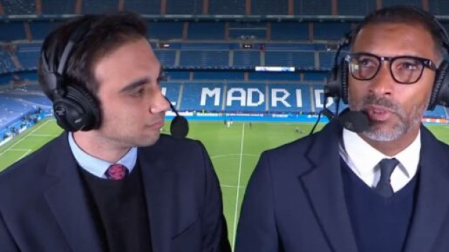 Benzema impressionne toujours autant Habib Beye. (screenshot Twitter - @CanalplusFoot)