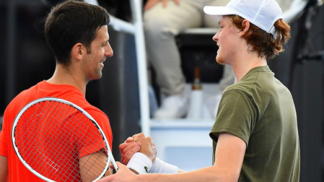 Sinner-Djokovic: le foto della prima sfida - virgilio.it