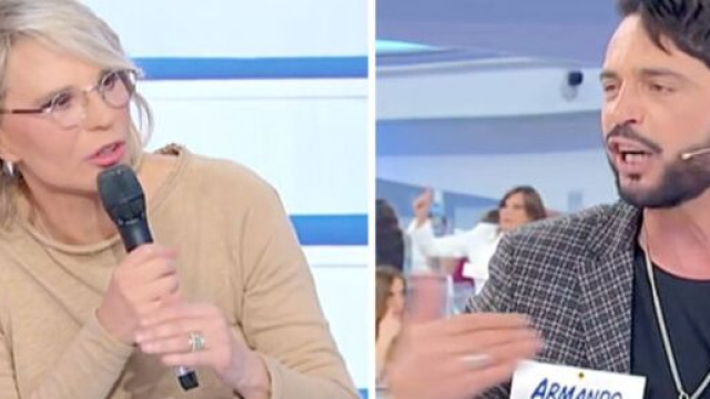 Uomini e donne, Armando nei guai.