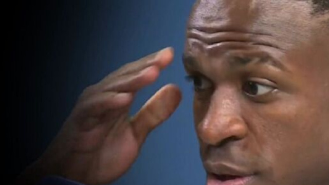 Vinicius g&ecirc;n&eacute; en &eacute;voquant Mbapp&eacute; (capture Twitter El Chiringuito TV)