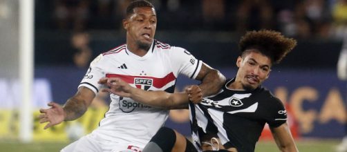 Duelo foi bastante equilibrado (Reprodu&ccedil;&atilde;o/Twitter/@Botafogo)