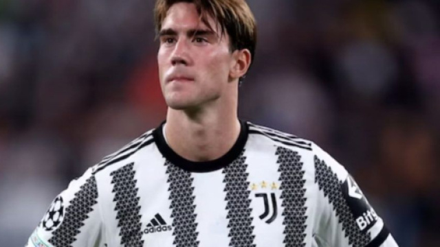 Dusan Vlahovic, giocatore della Juve.
