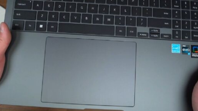 La marque se rattrape avec un pav&eacute; tactile gigantesque, qui serait 39 % plus grand que son pr&eacute;d&eacute;cesseur. (Screenshoot Twitter @TheGalox_)