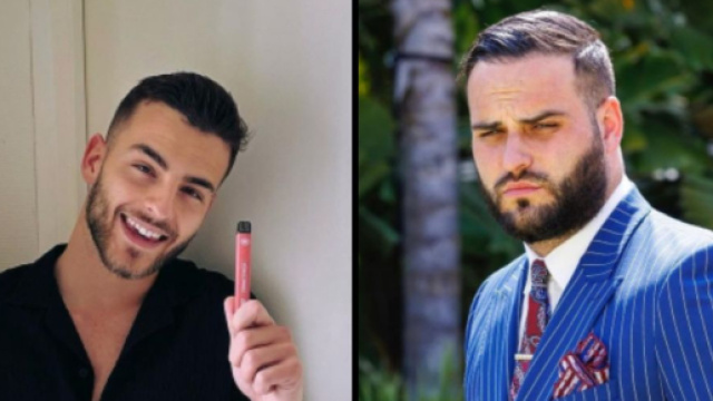 Un booking qui tourne au flop pour Nikola Lozina et Simon Castaldi. Screenshot Instagram @nikolalozina et @simoncasladi