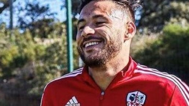 Youcef Bela&iuml;li sous les couleurs d'Ajaccio (capture Instagram @officiel de Youcef Bela&iuml;li)