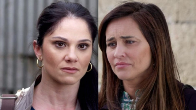 Un posto al sole, Rosa Picariello (Daniela Ioia) e Viola Bruni (Ilenia Lazzarin).