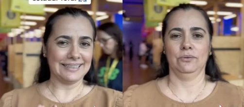 Patr&iacute;cia Linares anuncia bolsa em publica&ccedil;&atilde;o nas redes sociais (Reprodu&ccedil;&atilde;o/TikTok)