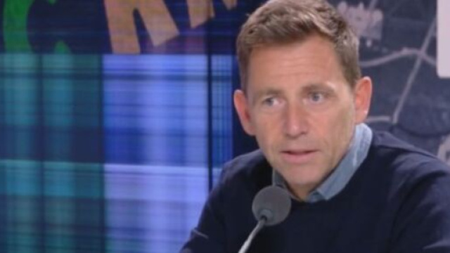 Daniel Riolo agac&eacute; par la d&eacute;faite de Nice ce jeudi soir contre Bale. (screenshot Twitter - @CanalSupporters)