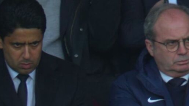 Luis Campos sous pression sur le prochain mercato estival du PSG. (screenshot Twitter - @psgcommunity_)