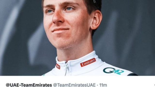 Ciclismo, Tadej Pogacar si &egrave; ritirato dalla Liegi Bastogne Liegi