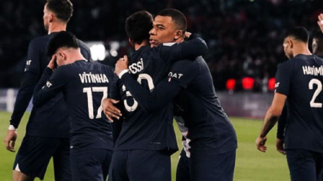 Kylian Mbapp&eacute; buteur contre Angers (capture Twitter @PSG COMMUNITY)
