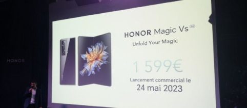 Honor Magic Vs : le rival du Samsung Galaxy Z Fold 4 intègre une grosse batterie
