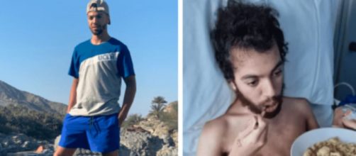 El que fuera futbolista apenas puede mover sus extremidades superiores (Captura de pantalla de RRSS)