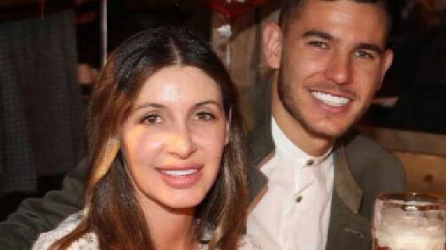 Amelia Llorente et Lucas Hernandez (capture Twitter @sports.fr)