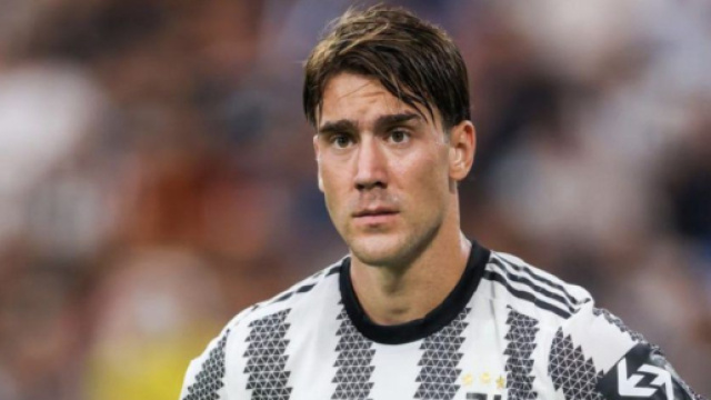 Dusan Vlahovic, giocatore della Juve.