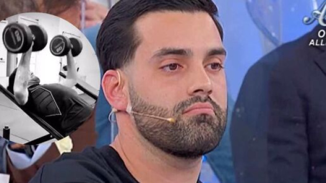 Uomini e donne, Alessio Campoli si rimette in forma.